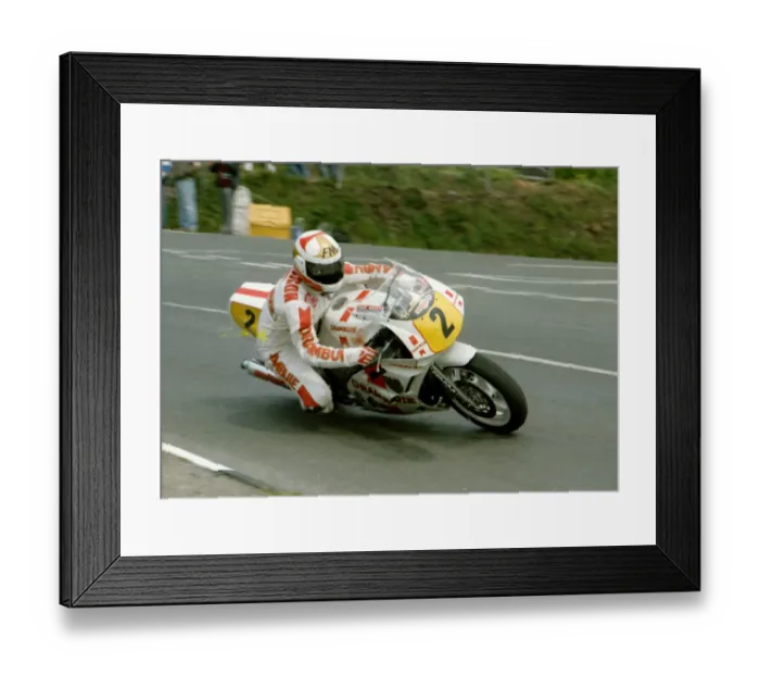 Framed Print : Brian Morrison (Yamaha) 1991 Supersport 600 TT Framed Print : Brian Morrison (Yamaha) 1991 Supersport 600 TT