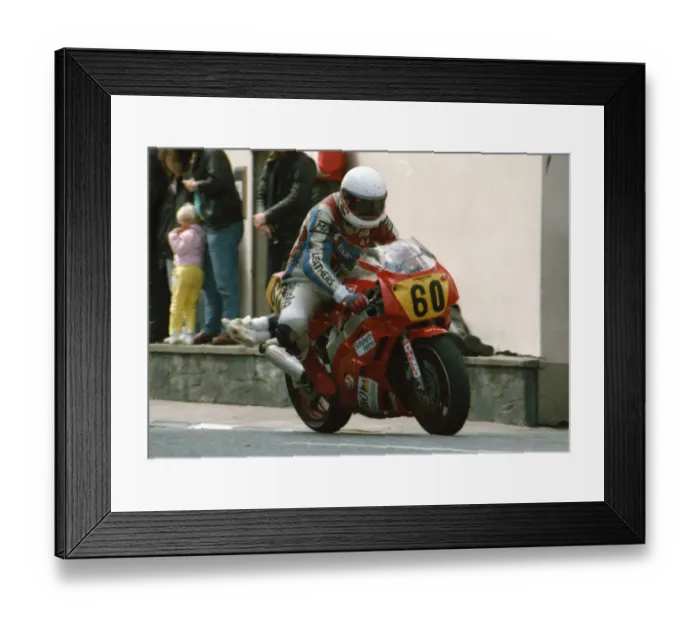 Framed Print : Martin Grein (Yamaha) 1991 Supersport 600 TT Framed Print : Martin Grein (Yamaha) 1991 Supersport 600 TT