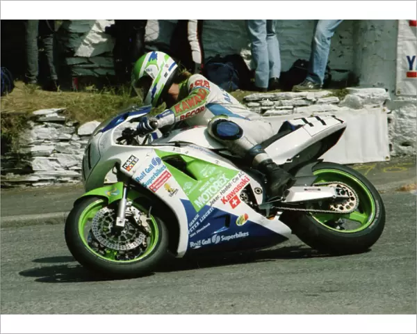 Hanspeter Bolliger (Kawasaki) 1991 Senior TT