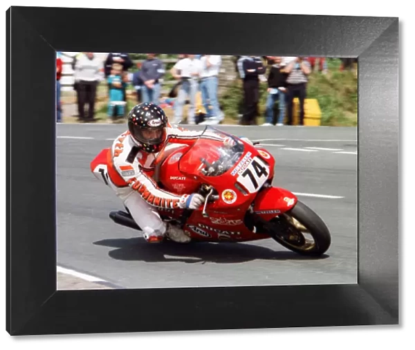 Roy Jeffreys (Ducati) 1989 Formula One TT
