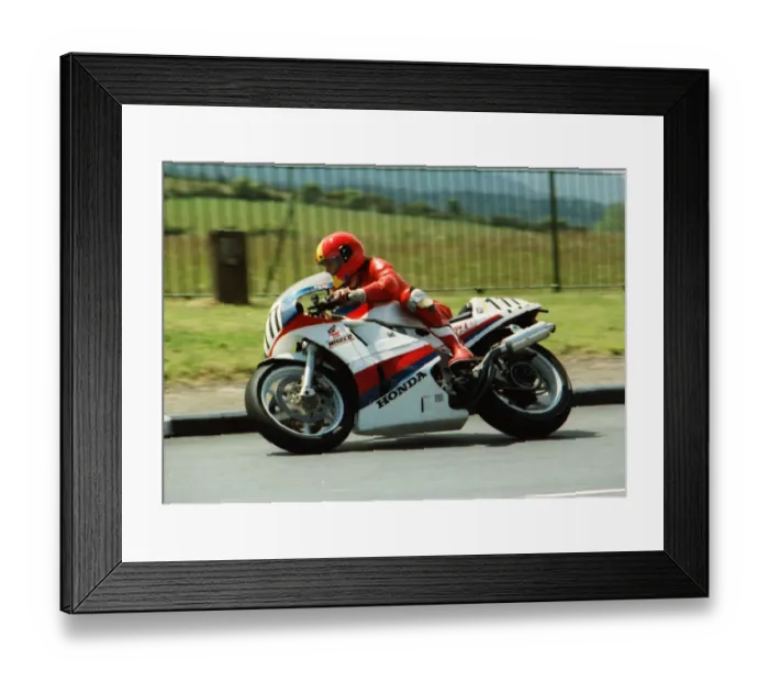 Framed Print : Torbjorn Bastiensen (Honda) 1989 Formula One TT Framed Print : Torbjorn Bastiensen (Honda) 1989 Formula One TT