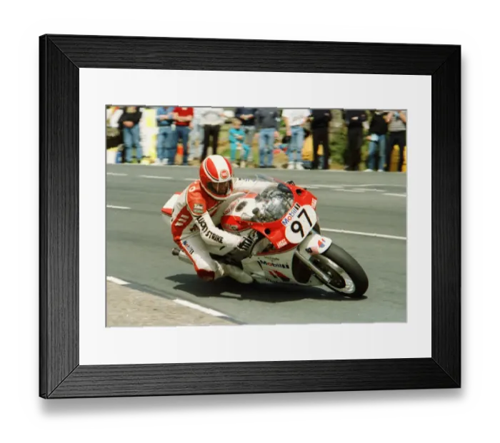 Framed Print : Chao Kit Choong (Kawasaki) 1989 Formula One TT Framed Print : Chao Kit Choong (Kawasaki) 1989 Formula One TT