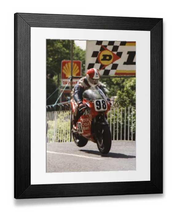 Framed Print : Tony Rutter (Ducati) 1989 Formula One TT Framed Print : Tony Rutter (Ducati) 1989 Formula One TT