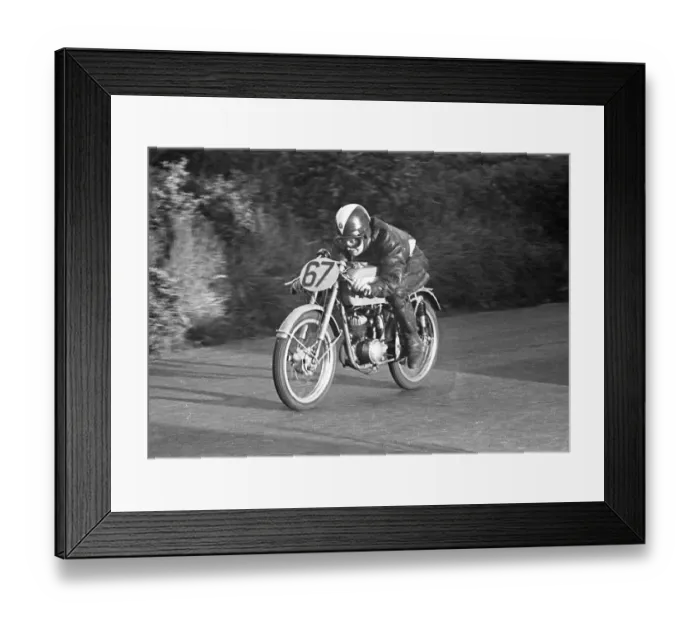 Framed Print : Neville R Jones (BSA) 1953 Ultra Lightweight TT Framed Print : Neville R Jones (BSA) 1953 Ultra Lightweight TT