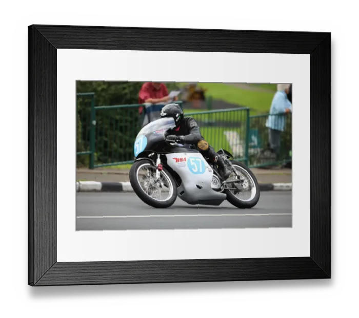 Framed Print : Christopher Bray (BSA) 2019 Junior Classic TT Framed Print : Christopher Bray (BSA) 2019 Junior Classic TT