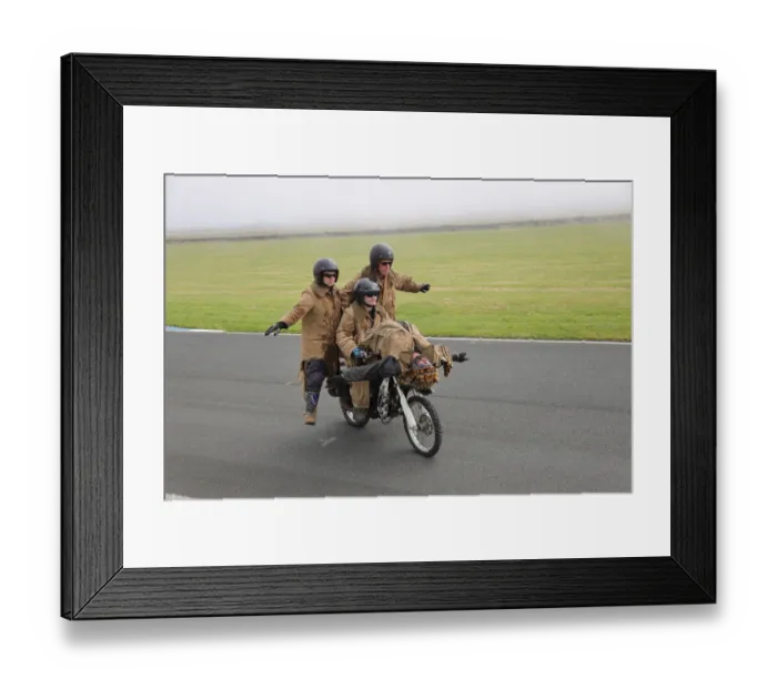Framed Print : Purple Helmets 2019 Jurby Day Framed Print : Purple Helmets 2019 Jurby Day