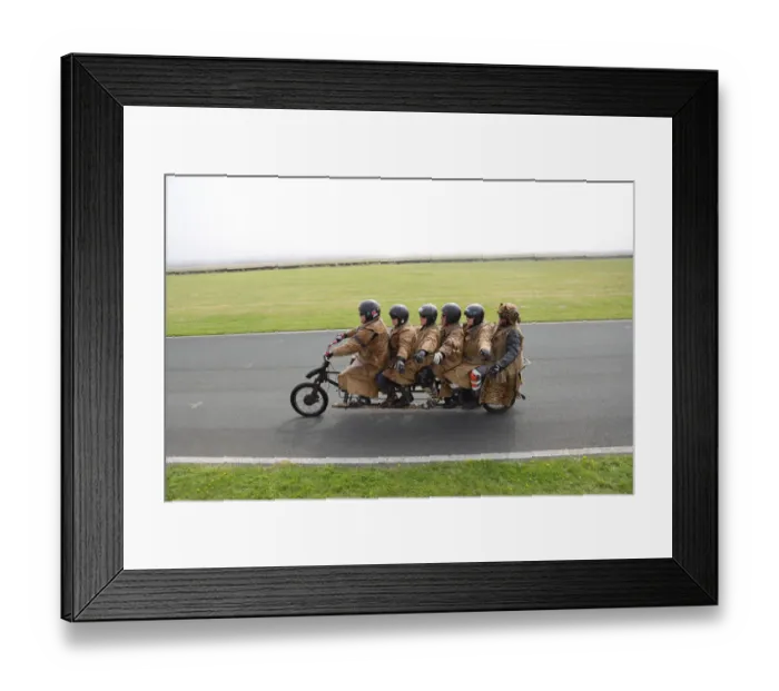 Framed Print : Purple Helmets 2019 Jurby Day Framed Print : Purple Helmets 2019 Jurby Day