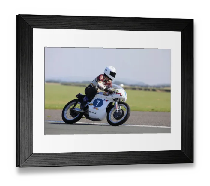 Framed Print : Dave Roper (Arter AJS) 2019 Jurby Day Framed Print : Dave Roper (Arter AJS) 2019 Jurby Day