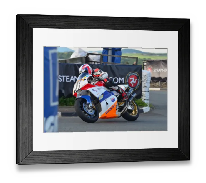 Framed Print : Brian Gordon (Honda) 2012 Southern 100 Framed Print : Brian Gordon (Honda) 2012 Southern 100