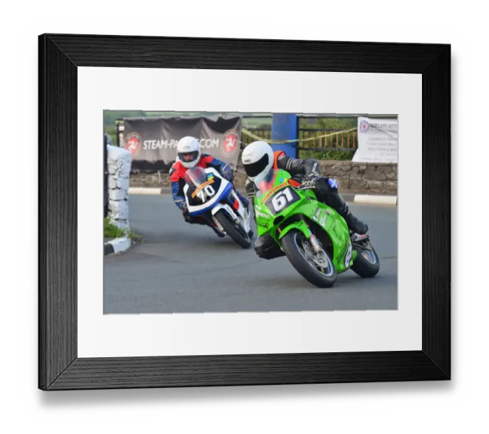 Framed Print : Leon Murphy (Kawasaki) 2012 Southern 100 Framed Print : Leon Murphy (Kawasaki) 2012 Southern 100