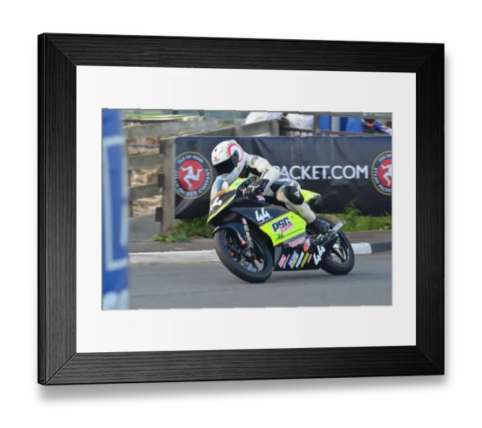 Framed Print : Craig Gibson (PSC Racing Honda) 2012 Southern 100