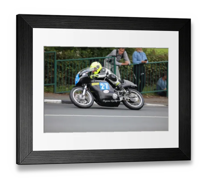 Framed Print : Dave Matravers (Seeley AJS) 2019 Junior Classic TT Framed Print : Dave Matravers (Seeley AJS) 2019 Junior Classic TT