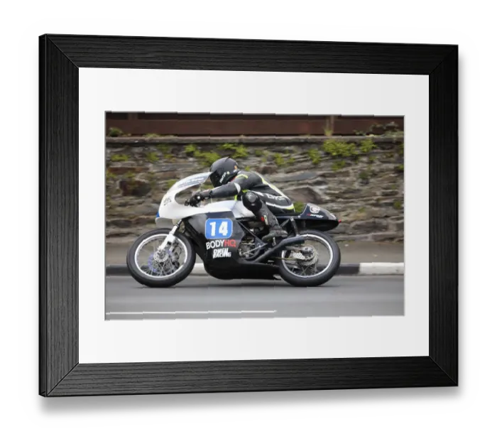 Framed Print : Hefyn Owen (Honda) 2019 Junior Classic TT Framed Print : Hefyn Owen (Honda) 2019 Junior Classic TT
