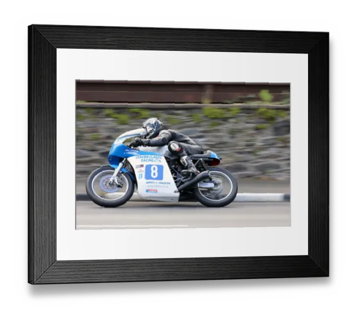 Framed Print : Jamie Coward (Honda) 2019 Junior Classic TT Framed Print : Jamie Coward (Honda) 2019 Junior Classic TT