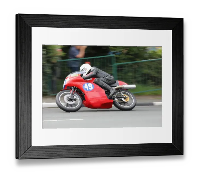 Framed Print : Keith Dixon (Seeley) 2019 Junior Classic TT Framed Print : Keith Dixon (Seeley) 2019 Junior Classic TT