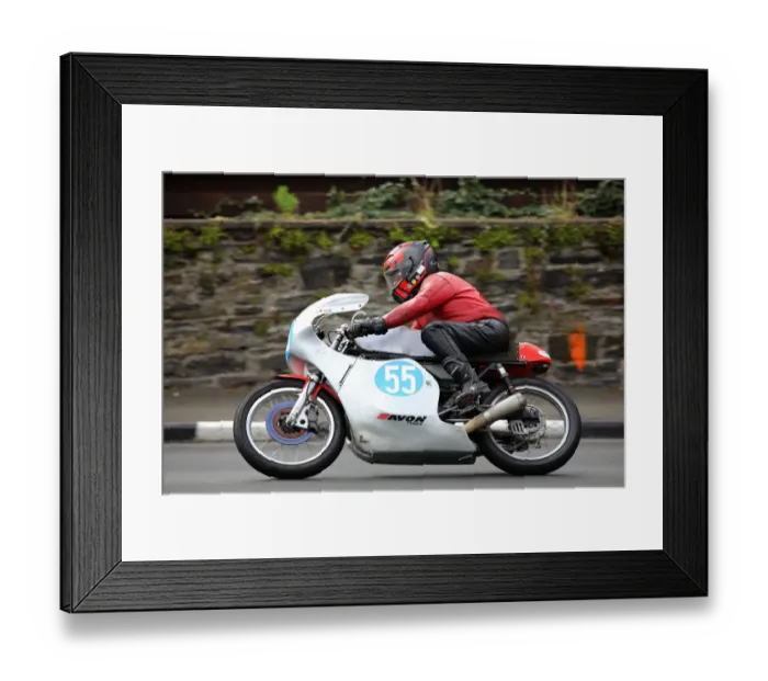 Framed Print : Tony Tuttle (Honda) 2019 Junior Classic TT Framed Print : Tony Tuttle (Honda) 2019 Junior Classic TT