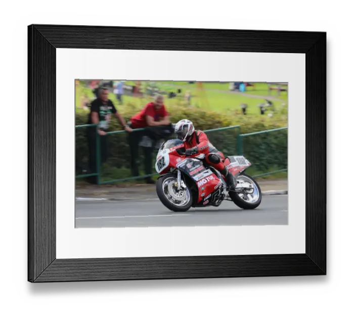 Framed Print : Dave Campbell (Suzuki) 2019 Classic Parade Framed Print : Dave Campbell (Suzuki) 2019 Classic Parade