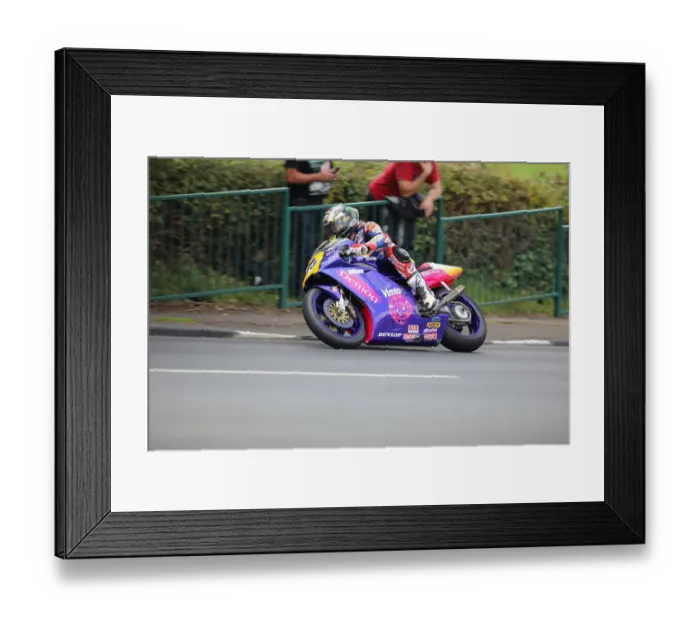 Framed Print : John McGuinness (Vimto Honda) 2019 Classic Parade Framed Print : John McGuinness (Vimto Honda) 2019 Classic Parade