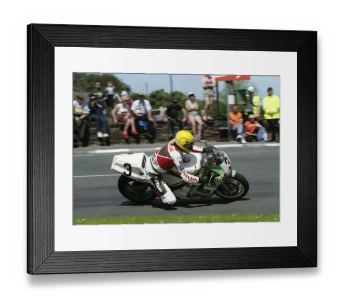 Framed Print : Joey Dunlop (Honda) 1993 Formula One TT Framed Print : Joey Dunlop (Honda) 1993 Formula One TT