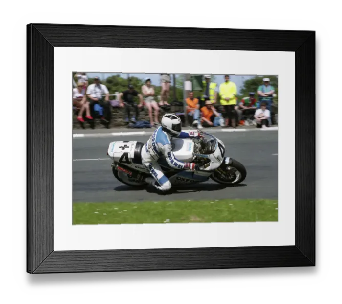Framed Print : Robert Dunlop (Oxford Ducati) 1993 Formula One TT Framed Print : Robert Dunlop (Oxford Ducati) 1993 Formula One TT