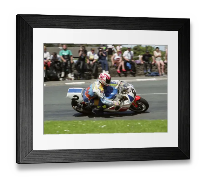 Framed Print : Robert Holden (Yamaha) 1993 Formula One TT Framed Print : Robert Holden (Yamaha) 1993 Formula One TT