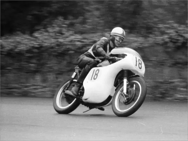 Mick Berrill (GBS III) 1962 Senior Manx Grand Prix