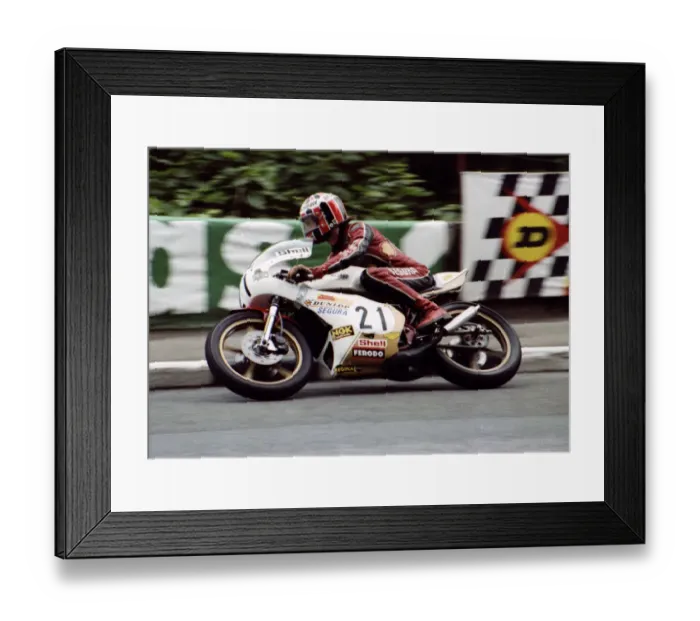 Framed Print : Bernard Murray (Maxton Yamaha) 1980 Classic TT Framed Print : Bernard Murray (Maxton Yamaha) 1980 Classic TT