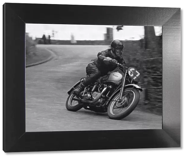 N Osborne (Triumph) 1948 Senior Clubman TT
