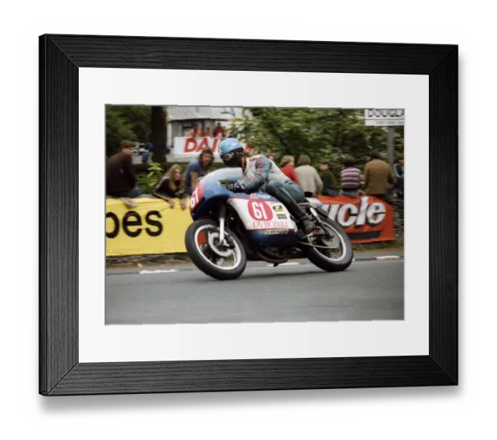 Framed Print : Jan Strijbis (Triumph) 1979 Formula One TT Framed Print : Jan Strijbis (Triumph) 1979 Formula One TT