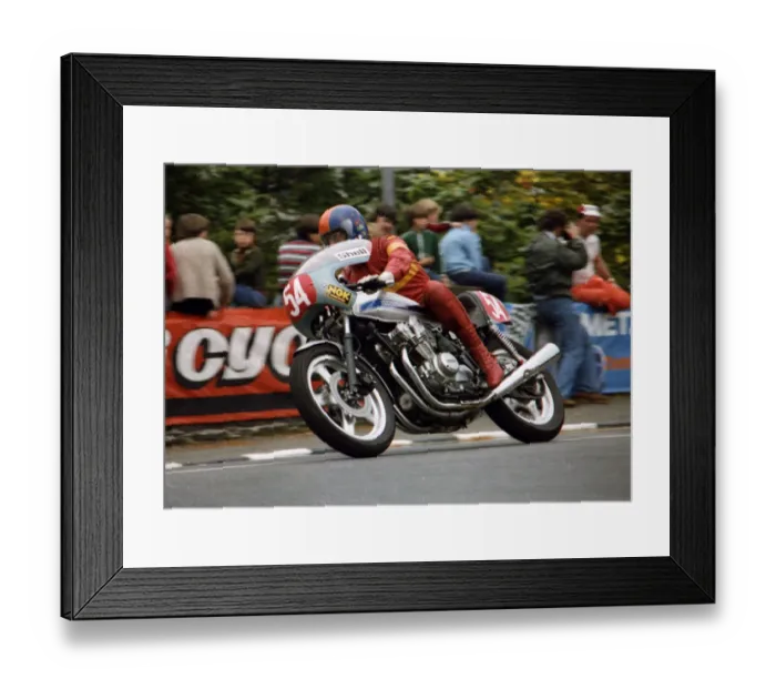 Framed Print : Graham Bentman (Honda) 1979 Formula One TT Framed Print : Graham Bentman (Honda) 1979 Formula One TT
