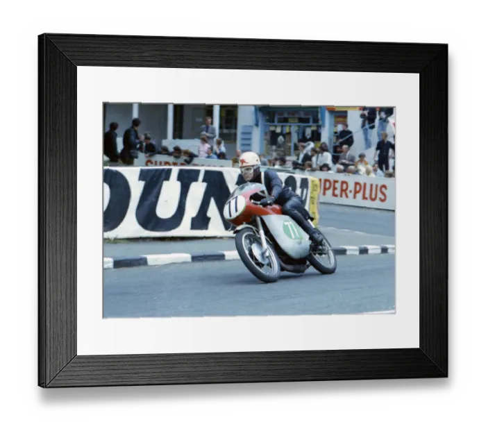 Framed Print : Barry Smith (Bultaco) 1965 Lightweight TT Framed Print : Barry Smith (Bultaco) 1965 Lightweight TT