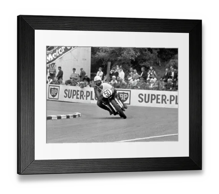 Framed Print : Hans Otto Butenuth (NSU) 1965 Lightweight TT Framed Print : Hans Otto Butenuth (NSU) 1965 Lightweight TT
