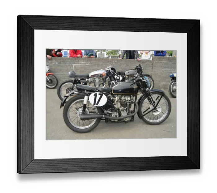 Framed Print : Ivan Rhodes (Velocette KTT) 2005 Classic Lap Framed Print : Ivan Rhodes (Velocette KTT) 2005 Classic Lap