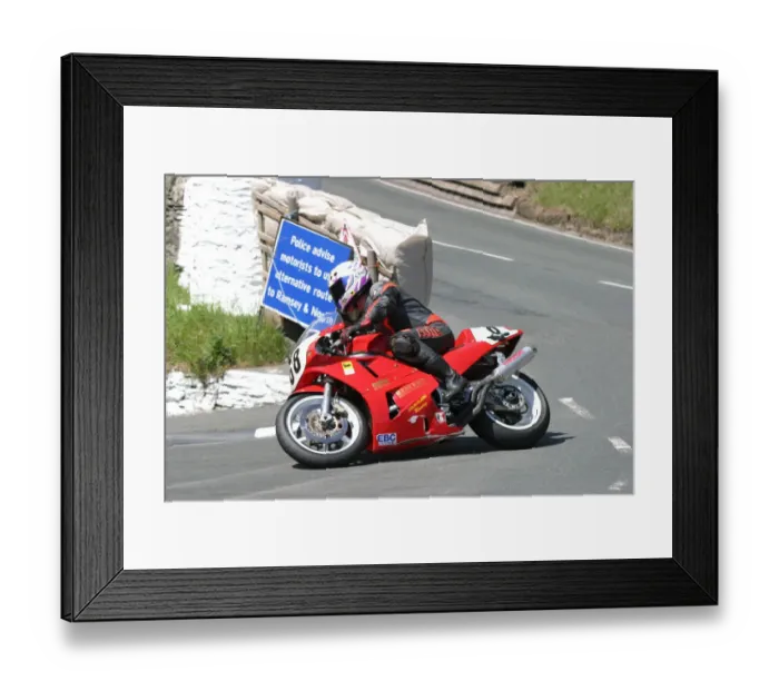 Framed Print : Derek Lloyd (Honda) 2005 Classic Lap Framed Print : Derek Lloyd (Honda) 2005 Classic Lap