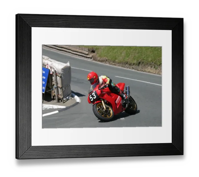 Framed Print : David O Leary (Honda) 2005 Classic Lap Framed Print : David O Leary (Honda) 2005 Classic Lap