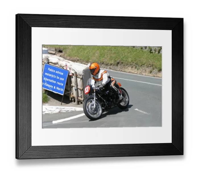 Framed Print : John Trewella (Egli Vincent) 2005 Classic Lap Framed Print : John Trewella (Egli Vincent) 2005 Classic Lap