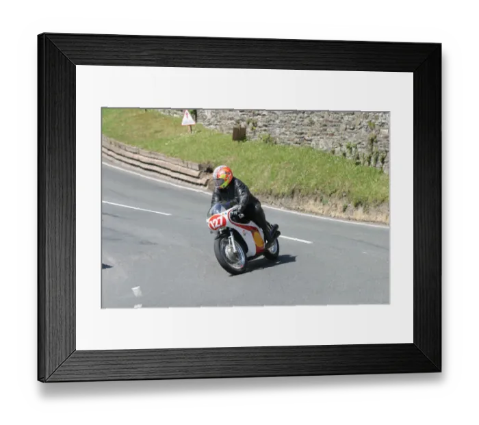 Framed Print : Luciano Battisti (Benelli) 2005 Classic Lap Framed Print : Luciano Battisti (Benelli) 2005 Classic Lap