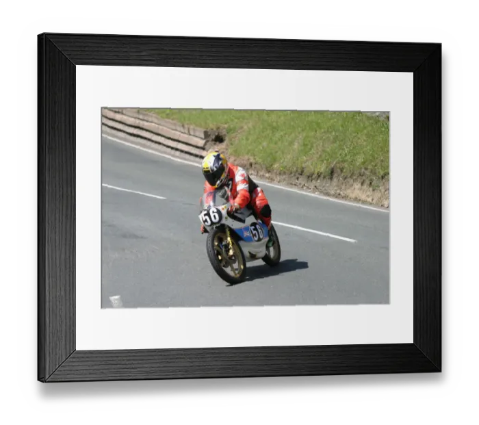 Framed Print : Reg Lennon (Morbidelli) 2005 Classic Lap Framed Print : Reg Lennon (Morbidelli) 2005 Classic Lap