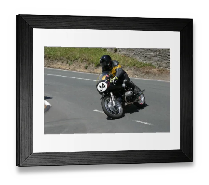 Framed Print : Brian Heap (BMW) 2005 Classic Lap Framed Print : Brian Heap (BMW) 2005 Classic Lap