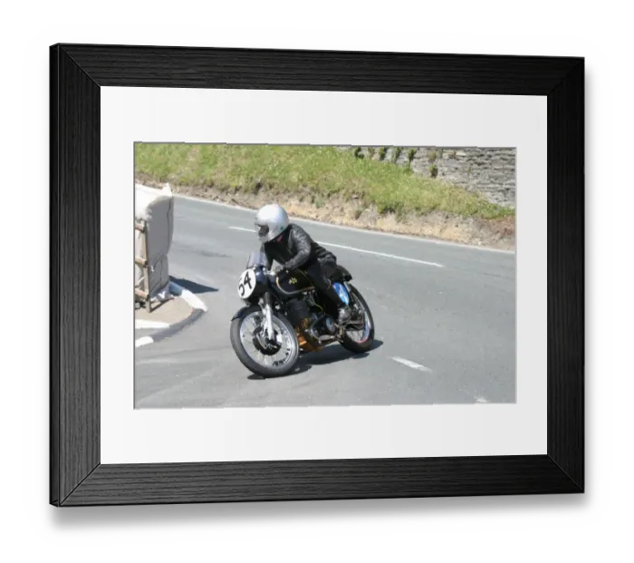Framed Print : John Rice (AJS) 2005 Classic Lap Framed Print : John Rice (AJS) 2005 Classic Lap