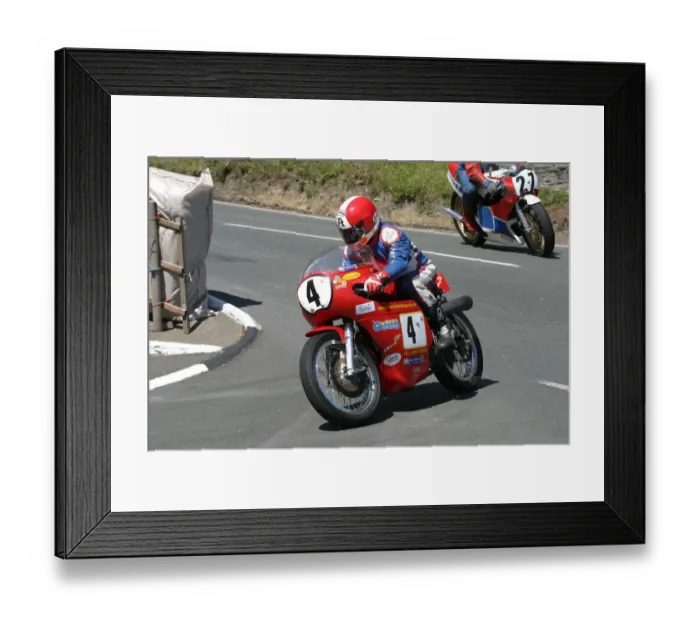 Framed Print : Tony Rutter (Seeley) 2005 Classic Lap Framed Print : Tony Rutter (Seeley) 2005 Classic Lap