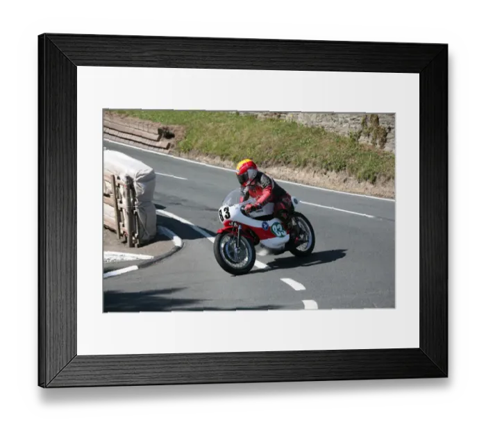 Framed Print : Roger Timms (Yamaha) 2007 Parade Lap Framed Print : Roger Timms (Yamaha) 2007 Parade Lap
