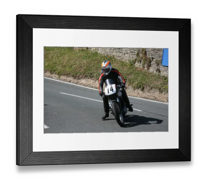 Framed Print : Don Ellis (BSA) 2007 Parade Lap Framed Print : Don Ellis (BSA) 2007 Parade Lap