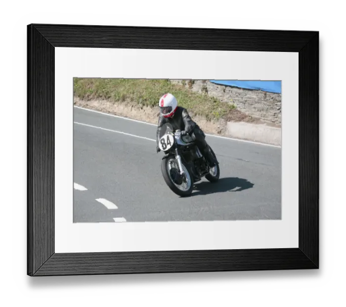 Framed Print : Bob Dowty (Norton) 2007 Parade Lap Framed Print : Bob Dowty (Norton) 2007 Parade Lap