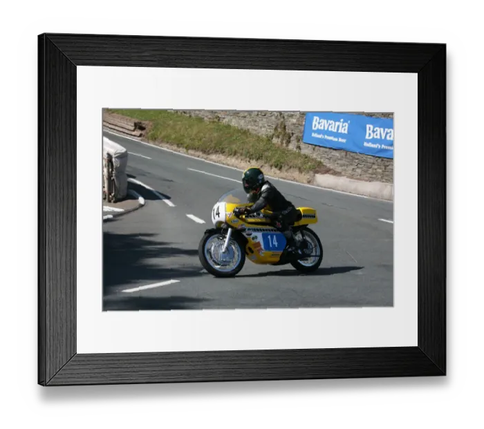 Framed Print : Kel Carruthers (Yamaha) 2007 Parade Lap Framed Print : Kel Carruthers (Yamaha) 2007 Parade Lap