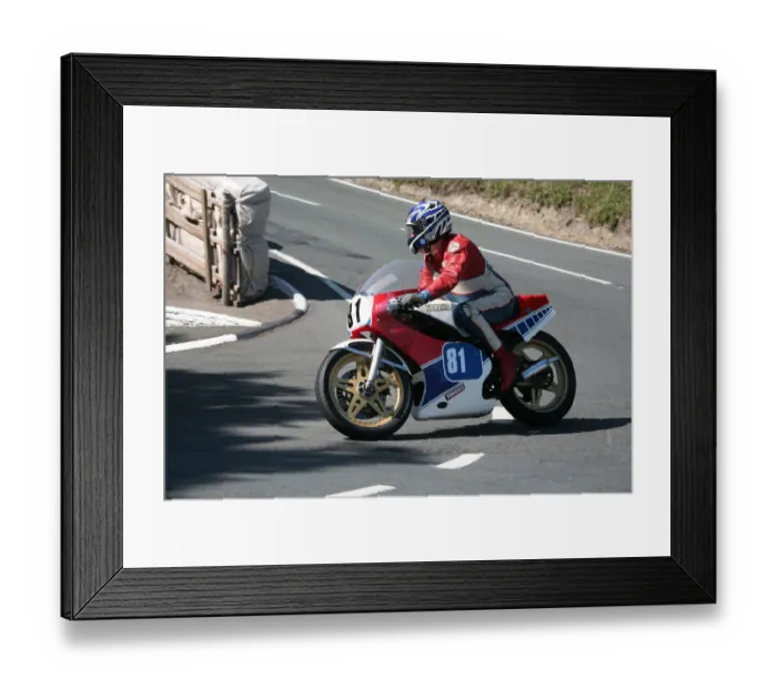 Framed Print : Michael Williams (Yamaha) 2007 Parade Lap Framed Print : Michael Williams (Yamaha) 2007 Parade Lap