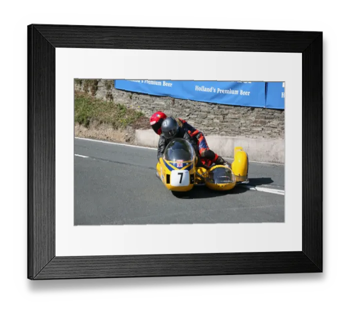 Framed Print : Bill Hodgkins & Sean Collister (Norton) 2007 Parade Lap Framed Print : Bill Hodgkins & Sean Collister (Norton) 2007 Parade Lap