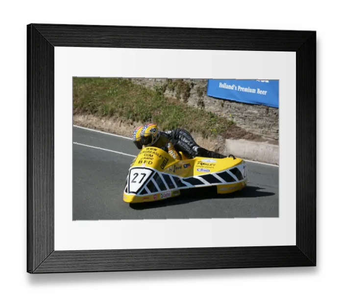 Framed Print : Dick Greasley (Yamaha) 2007 Parade Lap Framed Print : Dick Greasley (Yamaha) 2007 Parade Lap