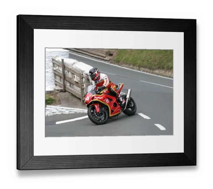 Framed Print : Graeme Crosby (Suzuki) 2007 Parade Lap Framed Print : Graeme Crosby (Suzuki) 2007 Parade Lap