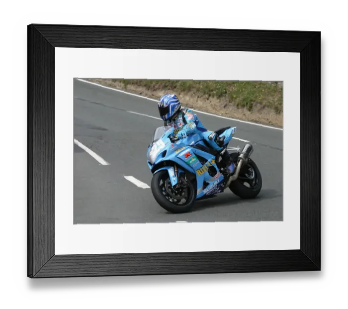 Framed Print : John Reynolds (Suzuki) 2007 Parade Lap Framed Print : John Reynolds (Suzuki) 2007 Parade Lap